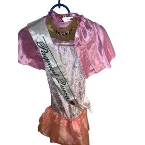 Girls Halloween Costume- Pageant Queen Size Small Dress & Sash